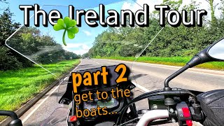 The Benelli TRK502 Ireland Tour part 2 get to the Boats [upl. by Nitsirc18]