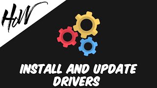 How Install and Update Drivers on Windows 10 [upl. by Cate]