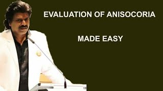 EVALUATION OF ANISOCORIA MADE EASY [upl. by Arundell]