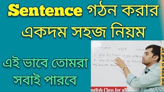 Sentence গঠন করার একদম নতুন নিয়ম এইভাবে তোমরা খুব সহজে Sentence গঠন করতে পারবে English Grammar [upl. by Mirabel]