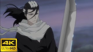 Bleach  Byakuya Vs Kouga  4K UHD [upl. by Rao]