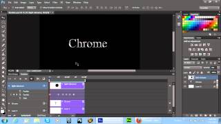 Adobe Photoshop CS6 Timeline Animation Project  Shimmering Light [upl. by Toinette]
