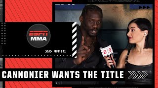 Jared Cannonier says he could read Derek Brunson like ‘The Cat in The Hat’ at UFC 271  ESPN MMA [upl. by Dnamron893]