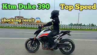 Duke 390 BS62022 Model Top Speed Test [upl. by Enailuj913]