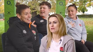 Guess the celebrity Rose  Karen Carney  England Rugby [upl. by Hammer]