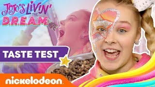 JoJo Siwa’s Tour Taste Test w Cricket Bites amp More 🦗JoJo’s Livin’ the DREAM  Ep 8  Nick [upl. by Baudoin46]