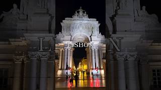 Rua Augusta Arch in Lisbon PORTUGAL 🇵🇹 lisboa shorts lisbon portugal [upl. by Gleich]