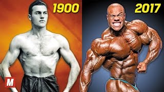 Evolution of Bodybuilding  From 1900 To 2017 [upl. by Ymiaj]