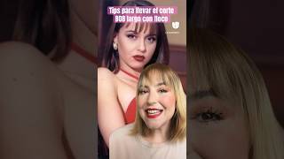 Tips para llevar el corte de cabello BOB largo con fleco estilo paolabracho lausurpadora enViX [upl. by Nirat]