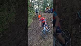 Diepe sleuven tijdens de eerste UCI Cross van 2024 Kleeberg Mechelen cycling cyclocross cross [upl. by Freud723]