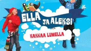 Ella ja Aleksi  Kakkaa lumella [upl. by Atoked]