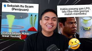 Sekolah itu scam  Reaction Meme Sains [upl. by Raamal442]