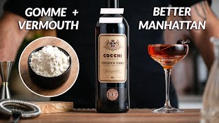 Ultimate Texture Cocktail Hack  How To Make Better Manhattan and Negroni [upl. by Trutko]