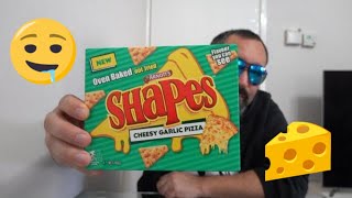 Arnotts Shapes Cheesy Garlic Pizza 165g Taste Test [upl. by Aritak]