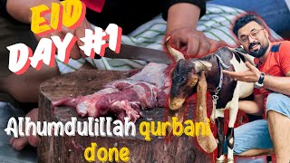 Alhumdulillah qurbani ho gai 🐑 Bachay Bohat Pyare Lag Rahe Hain 😊quot [upl. by Aznofla]