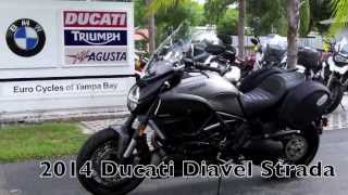 2014 Ducati Diavel Strada at Euro Cycles of Tampa Bay [upl. by Terrye422]