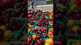 🍒 Cherries in Silicon Valley Farmers Market SiliconValley FarmersMarket HobbyExplorer Tamil [upl. by Nnylrac360]