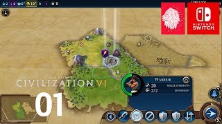 Civilization 6 Switch Gameplay Walkthrough Part 1 [upl. by Lindell761]