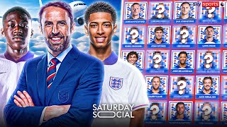 Picking the ENTIRE England Euro 2024 squad ✅❌  Saturday Social [upl. by Weisler603]