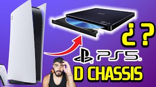 NUEVA PS5 CON UNIDAD DE DISCO DESMONTABLE ⚡RUMOR DE UNA VERSIÓN CHASIS D  SONY [upl. by Yelich]