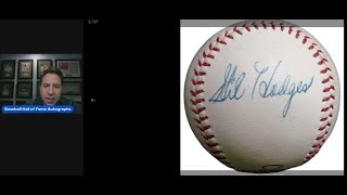 Gil Hodges Autograph Analysis  Did you get him in time Pre2022 Plus dont forget to vote [upl. by Vallie]