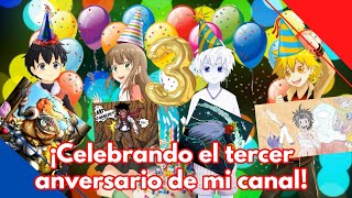 ¡GRACIAS A TODOS ¡Celebramos el 3º aniversario del canal y mi historia original uwu Hunter Hero M [upl. by Emirac]