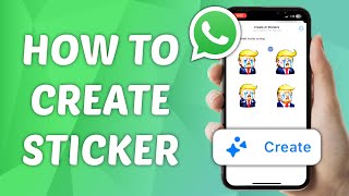 How to Create Sticker in WhatsApp [upl. by Elyagiba309]