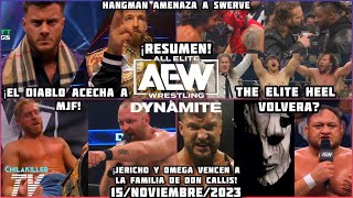 AEW Dynamite  15Noviembre2023  RESUMEN Y RESULTADOS [upl. by Cairistiona]