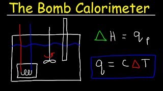 Bomb Calorimeter vs Coffee Cup Calorimeter Problem  Constant Pressure vs Constant Volume Calorimet [upl. by Ennovy378]