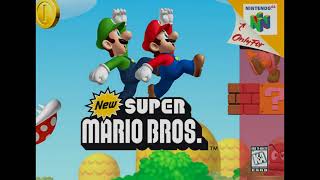 New Super Mario Bros  Bowser Castle  Nintendo 64 SoundFonts [upl. by Udell297]