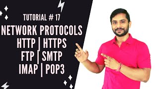 Network Protocols  HTTP  HTTPS  FTP  TCPIP  VoIP  SMTP  IMAP  POP3  NFC  SSL  In Hindi [upl. by Wiener]