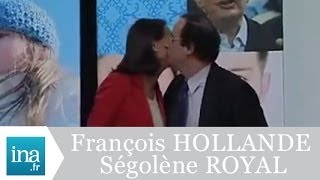 Le couple Ségolène Royal  François Hollande  Archive INA [upl. by Minetta]