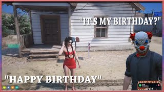 Kitty WISHES Chatty happy birthday  GTA V RP NoPixel 40 [upl. by Nabal453]