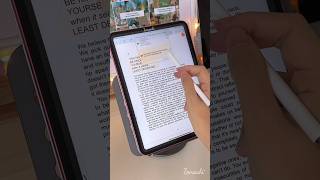 Reading book with me on iPad using Collanote app ✎ᝰ📓🗒 ˎˊ˗ lvmaichi collanote readingvlog [upl. by Anitroc]