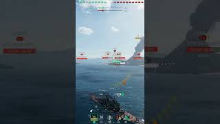 🇬🇧 Conquerors Deadly Accuracy  World of Warships wows shorts [upl. by Ylurt957]