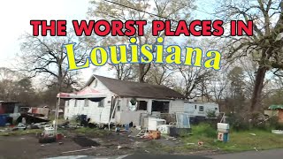 10 Places In Louisiana You Should NEVER Move To [upl. by Ahseiat380]