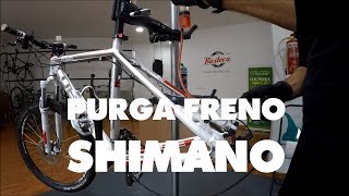 Cómo purgar un freno Shimano [upl. by Gerg991]