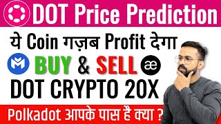 DOT Coin Price Prediction 2024  Polkadot Coin Price Prediction  DOT  MAVIA Coin  AEVO coin [upl. by Hilten]