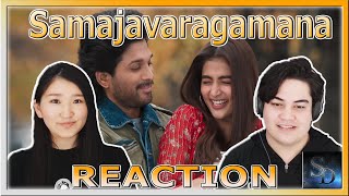 Samajavaragamana Reaction  AlaVaikunthapurramuloo  Allu Arjun  Trivikram  Thaman S [upl. by Otilrac84]