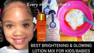 Baby Secret for A CLEAR Glowy kids skinWhiten and glowy your kids skin safely ✅baby secret lotion [upl. by Alwyn]