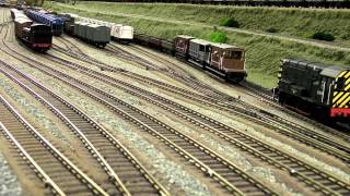 North East model railway  Marshalling Yard Part1 [upl. by Peace]