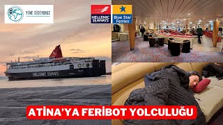 Gemiyle Çeşmeden Atinaya Yolculuk Nasıl Oluyor  Sakız Atina Feribotu  Yine Gidiyoruz Vlog [upl. by Eleonore]