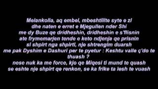 Yjet e panjohurTrishtimi lyric [upl. by Erdried659]