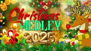 Nonstop Christmas Songs Medley 2025 🎄 Best Holiday Music for a Merry Christmas Best Christmas Songs [upl. by Acirre]