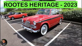 Rootes Heritage Show 2023  At the British Motor Museum [upl. by Meesak]