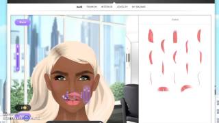 Stardoll 5 SD Lip Stardesign Hair Tutorial by Crazy Tiffany [upl. by Kearney99]