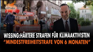 Wissing Härtere Strafen für Klimaaktivisten [upl. by Noirod]