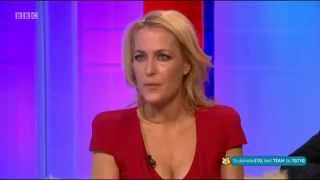 Gillian Anderson Interview The Fall BBC One Show 12 11 14 [upl. by Roselba264]