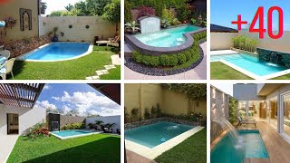 40 Ideas De Mini Piscinas Perfectas Para Casas Pequeñas [upl. by Cohligan844]