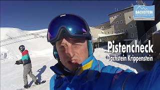 Longest skiing run in Austria  Dachstein Krippenstein [upl. by Refinaj]